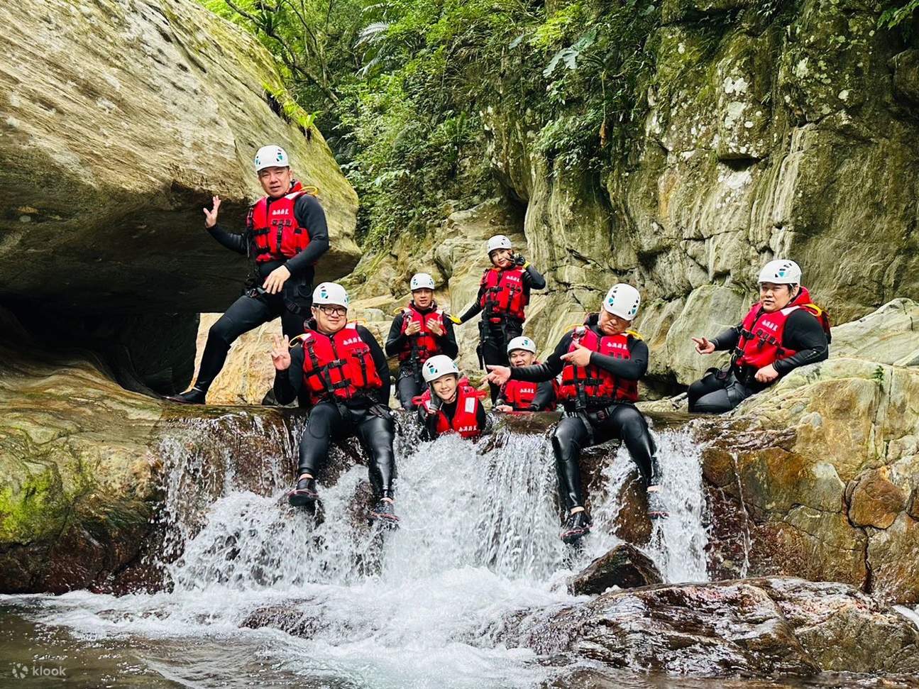 Yilan | Expérience de canyoning | Cascade Jin Yue